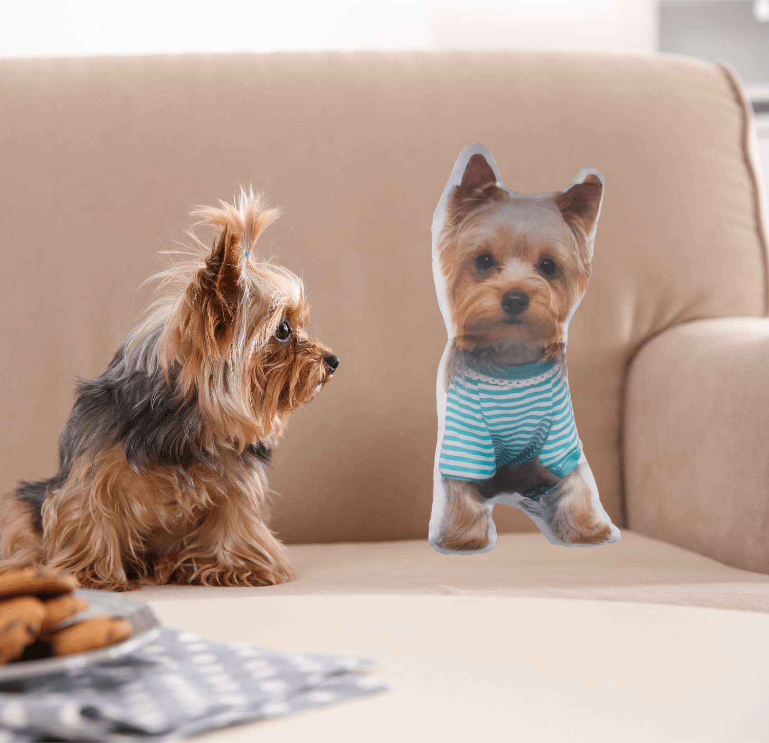 Custom Pet Shaped Pillow Boo Pets