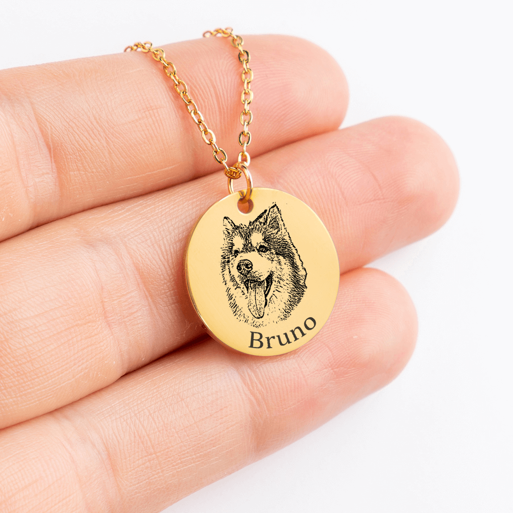 Custom Pet Necklace Boo Pets